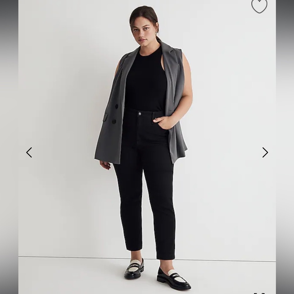 Madewell Curvy Stovepipe Jeans